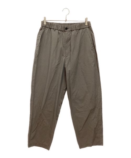 H BEAUTY&YOUTH（エイチ ビューティー&ユース）H BEAUTY&YOUTH (エイチ ビューティー&ユース) COTTON×NYLON BALLOON TAPERED PANTS / コットン ナイロン バルーン テーパード パンツ カーキ サイズ:LARGEの古着・服飾アイテム