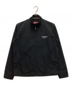 SUPREMEシュプリーム）の古着「Skate Harrington Jacket / スケートハリントンジャケット　スタンドカラー　ジップ　ロゴ」｜ブラック