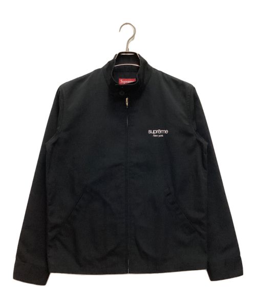 SUPREME（シュプリーム）Supreme (シュプリーム) Skate Harrington Jacket / スケートハリントンジャケット　スタンドカラー　ジップ　ロゴ ブラック サイズ:Sの古着・服飾アイテム