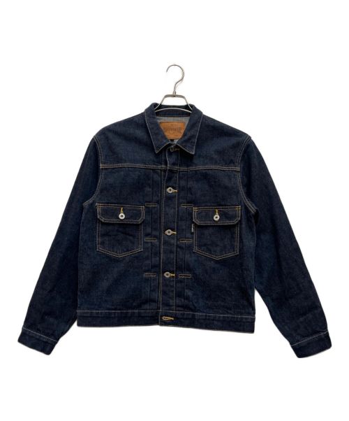 Schott（ショット）Schott (ショット) 16oz. 2ND DENIM JACKET/ 16オンス　セカンド　デニムジャケット インディゴ サイズ:Mの古着・服飾アイテム