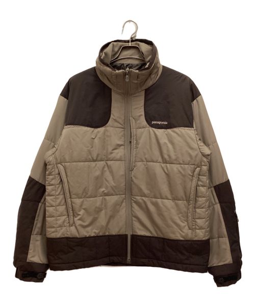 Patagonia（パタゴニア）Patagonia (パタゴニア) PUFF RIDER JACKET / パフライダージャケット　05年製 ブラウン サイズ:Lの古着・服飾アイテム