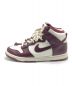 NIKE (ナイキ) Dunk High Burgundy Crush ホワイト×ブラウン サイズ:29：6000円