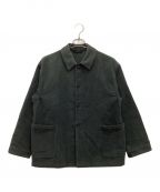 STEVEN ALANスティーブンアラン）の古着「BRSH MOLE WORK JACKET / BRSH モール ワークジャケット」｜グリーン