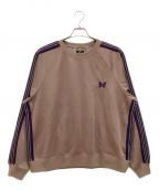 Needlesニードルズ）の古着「Track Crew Neck Shirt / トラック クルーネック シャツ」｜パープル