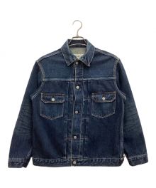 THE SHINZONE（ザ シンゾーン）の古着「TYPE 50'S DENIM JACKET / タイプ 50'S デニムジャケット USED加工」｜ブルー