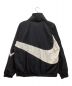 NIKE (ナイキ) BIG SWOOSH ANRK JACKET / ビッグ スウォッシュ アノラック ジャケット ブラック サイズ:L：7000円