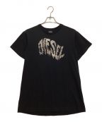 DIESELディーゼル）の古着「Tシャツ」｜ブラック