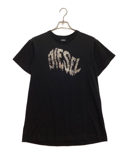 DIESEL（ディーゼル）DIESEL (ディーゼル) Tシャツ ブラック サイズ:10の古着・服飾アイテム