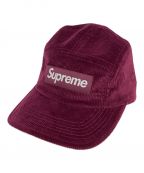 SUPREME×LORO PIANAシュプリーム×ロロピアーナ）の古着「Corduroy Camp Cap/コーデュロイ キャンプ キャップ」｜パープル