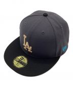 New Era×UNIONニューエラ×ユニオン）の古着「LAベースボールキャップ　ロサンゼルス ドジャース」｜グレー