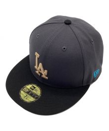 New Era×UNION（ニューエラ×ユニオン）の古着「LAベースボールキャップ　ロサンゼルス ドジャース」｜グレー