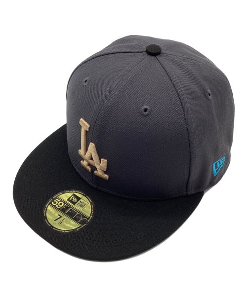 New Era（ニューエラ）New Era (ニューエラ) UNION (ユニオン) LAベースボールキャップ　ロサンゼルス ドジャース グレーの古着・服飾アイテム