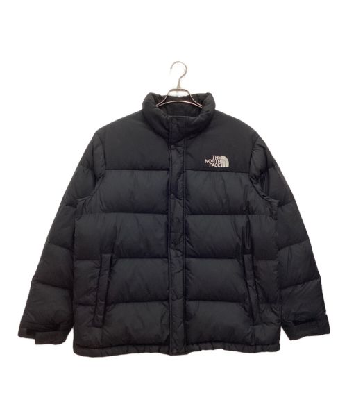 THE NORTH FACE（ザ ノース フェイス）THE NORTH FACE (ザ ノース フェイス) ダウンジャケット　スタンドカラー　ホログラムタグ　並行品 ブラック サイズ:XLの古着・服飾アイテム