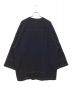 BLURHMS (ブラームス) Silk Nep Hockey　シルクネップホッケーシャツ　23AW ブラック サイズ:-：7000円