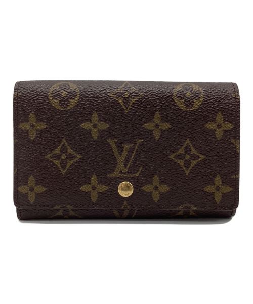 LOUIS VUITTON（ルイ ヴィトン）LOUIS VUITTON (ルイ ヴィトン) 2つ折り財布　モノグラム　ポルトモネ・ビエ・トレゾールの古着・服飾アイテム