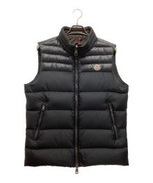 MONCLER（モンクレール）の古着「DUPRES GILET デュプレス ジレ 切替ダウンベスト」｜ネイビー