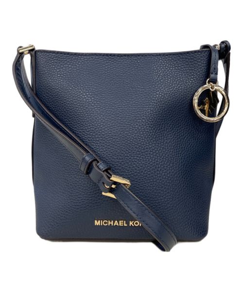 MICHAEL KORS（マイケルコース）MICHAEL KORS (マイケルコース) ショルダーバッグ ネイビーの古着・服飾アイテム