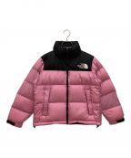 THE NORTH FACEザ ノース フェイス）の古着「SHORT NUPTSE JACKET / ショートヌプシジャケット」｜ピンク