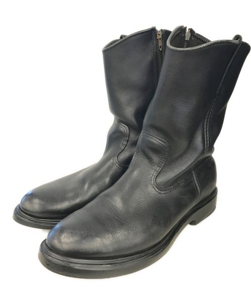 RED WING（レッドウィング）RED WING (レッドウィング) サイドジップペコスブーツ ブラック サイズ:11 1/2の古着・服飾アイテム