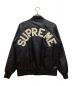 SUPREME (シュプリーム) Champion (チャンピオン) 13SS Satin Jacket / サテンジャケット　コーチジャケット　バックロゴ ブラック サイズ:M：15000円