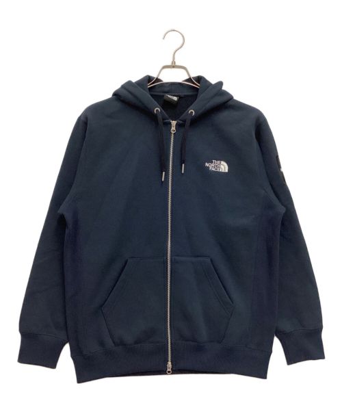 THE NORTH FACE（ザ ノース フェイス）THE NORTH FACE (ザ ノース フェイス) Square Logo FULL ZIP / スクエアロゴフルジップ パーカー ネイビー サイズ:Mの古着・服飾アイテム