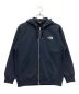 THE NORTH FACE（ザ ノース フェイス）の古着「Square Logo FULL ZIP / スクエアロゴフルジップ パーカー」｜ネイビー