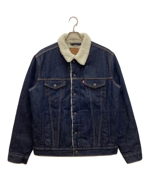 LEVI'S PReMIUM（リーバイスプレミアム）LEVI'S PReMIUM (リーバイスプレミアム) TYPE 3 シェルパ デニムジャケット ボア インディゴ サイズ:Mの古着・服飾アイテム