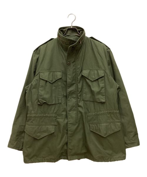 ALPHA（アルファ）ALPHA (アルファ) M65ジャケット　ミリタリー　USA製 カーキ サイズ:LARGEの古着・服飾アイテム