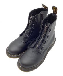 Dr.Martens（ドクターマーチン）の古着「1460 TWIN ZIP 8 ホール ブーツ」｜ブラック