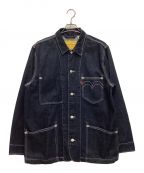 LEVI'S REDリーバイス レッド）の古着「LR ENGINEERED COAT THE LIGHTS GO OUT デニムエンジニアコート」｜インディゴ