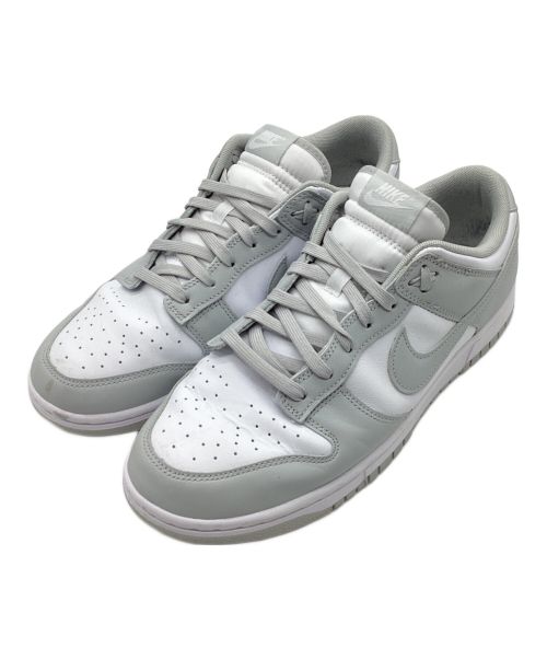 NIKE（ナイキ）NIKE (ナイキ) DUNK LOW RETRO / ダンク ロー レトロ ホワイト×グレー サイズ:29の古着・服飾アイテム