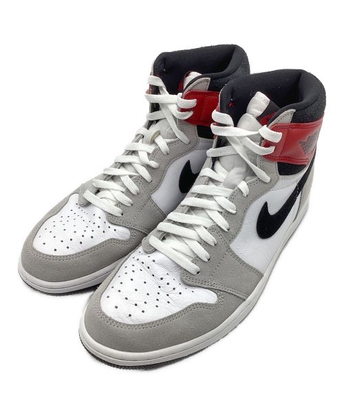 NIKE（ナイキ）NIKE (ナイキ) Air Jordan 1 High OG / エアジョーダン 1 ハイ OG グレー×レッド サイズ:30の古着・服飾アイテム