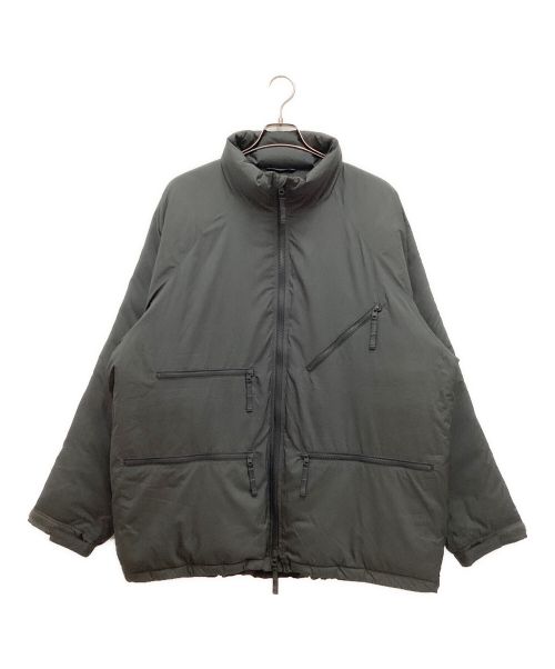 DAIWA PIER39（ダイワ ピア39）DAIWA PIER39 (ダイワ ピア39) TECH MULTI POCKET MIDDLER DOWN JACKET / テック マルチ ポケット ミドラー ダウン ジャケット グレー サイズ:Lの古着・服飾アイテム