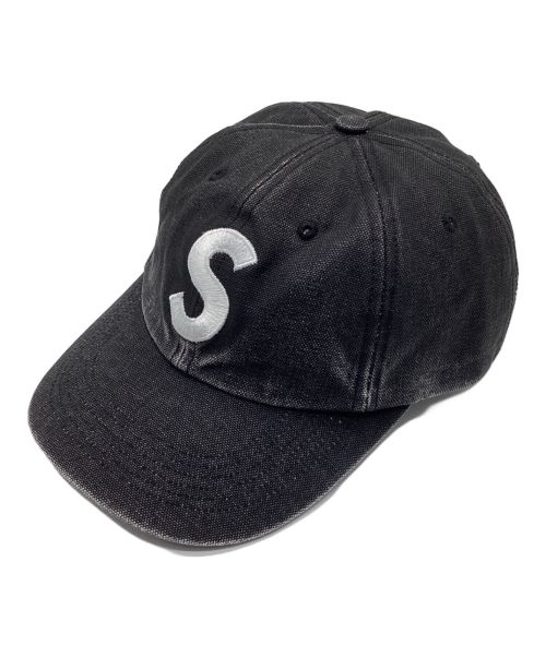 SUPREME（シュプリーム）Supreme (シュプリーム) Pigment S Logo 6-Panel / ピグメント S ロゴ 6 パネル キャップ ブラックの古着・服飾アイテム