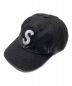 Supreme（シュプリーム）の古着「Pigment S Logo 6-Panel / ピグメント S ロゴ 6 パネル キャップ」｜ブラック