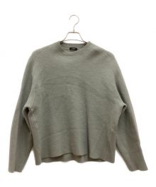 YLEVE（イレーヴ）の古着「SUPER MILLED WOOL KNIT / スーパー ミルド ウール ニット」｜グレー