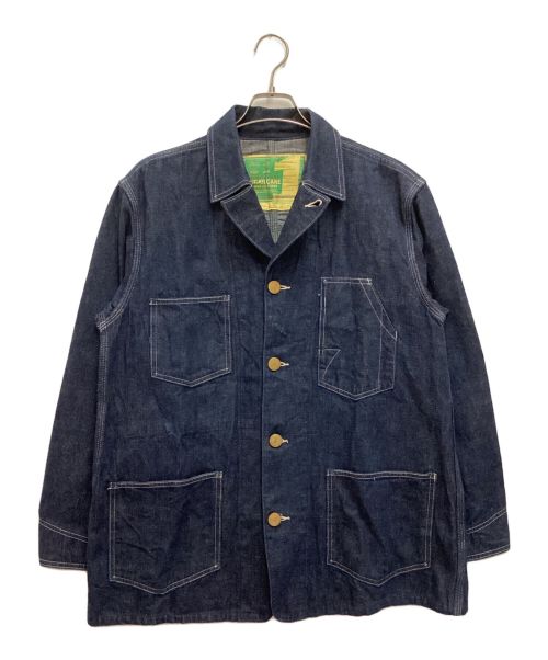 SUGAR CANE（シュガーケーン）SUGAR CANE (シュガーケーン) NO1 デニムカバーオール インディゴ サイズ:40の古着・服飾アイテム