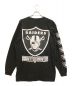 NFL (エヌエフエル) BOUNTY HUNTER (バウンティハンター) SSZ (エスエスズィー) Raiders Long Tshirt ブラック サイズ:L：10000円