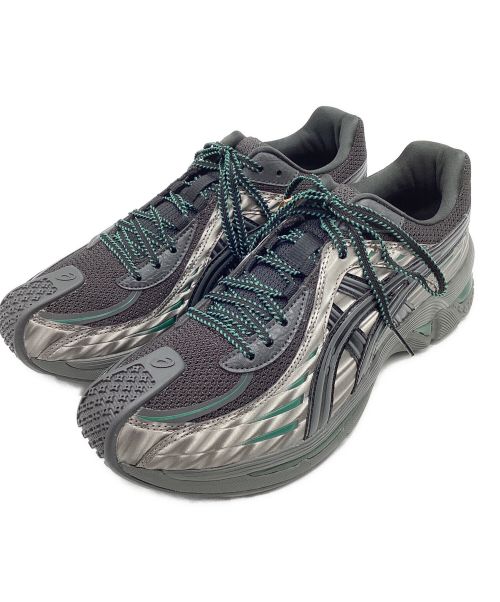 asics（アシックス）asics (アシックス) KIKO KOSTADINOV (キコ・コスタディノフ) GEL-FLAMMAE グレー×グリーン サイズ:26.5の古着・服飾アイテム