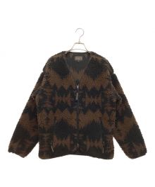 PENDLETON×B:MING by BEAMS（ペンドルトン×ビーミングバイビームス）の古着「ボアカーディガン」｜ブラウン