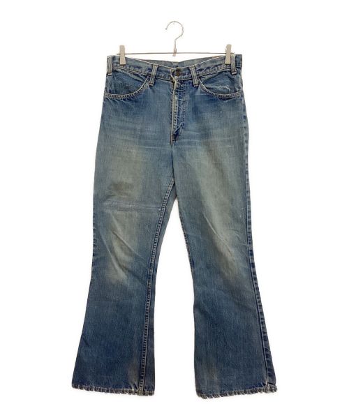 LEVI'S（リーバイス）LEVI'S (リーバイス) ヴィンテージベルボトムデニムパンツ　ブーツカット　ボタン裏8　TALON42　オレンジタブ　スモールe インディゴ サイズ:表記なし（実寸サイズをご参照ください）の古着・服飾アイテム