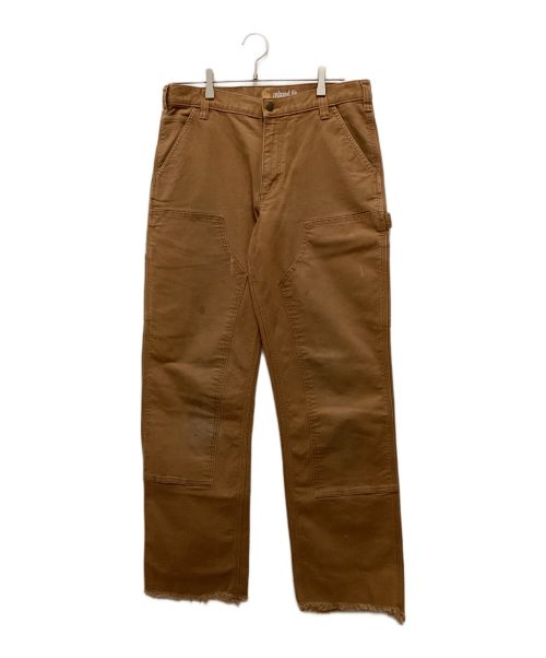 CarHartt（カーハート）CarHartt (カーハート) ダブルニーパンツ ベージュ サイズ:81cm (W32)の古着・服飾アイテム