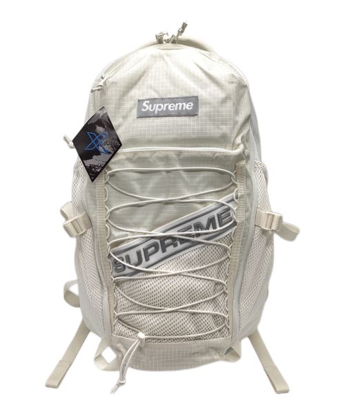 SUPREME（シュプリーム）SUPREME (シュプリーム) backpack  23fw week1 / バックパック 23fw ウィーク1 ホワイトの古着・服飾アイテム