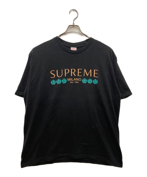 SUPREME（シュプリーム）SUPREME (シュプリーム) MILANO TEE ブラック サイズ:SIZE XLの古着・服飾アイテム