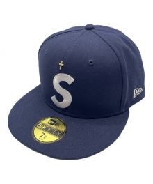 SUPREME×New Era（シュプリーム×ニューエラ）の古着「Gold Cross S Logo CAP」｜ネイビー