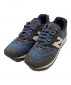 NEW BALANCE×CONE MILLSニューバランス×）の古着「ローカットスニーカー　デニム 　インディゴ　USA製」｜ネイビー