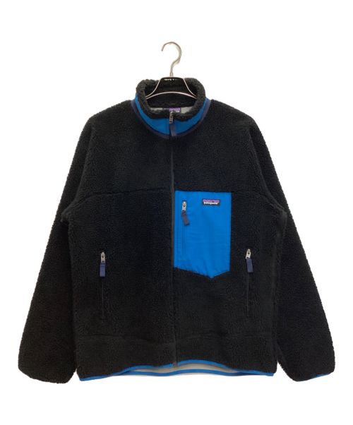 Patagonia（パタゴニア）Patagonia (パタゴニア) クラシック・レトロX・ジャケット　ボア　フリース ブラック サイズ:Lの古着・服飾アイテム