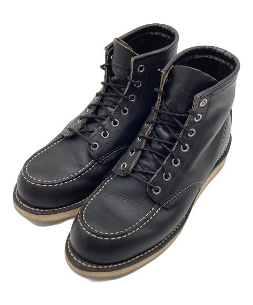 RED WING（レッドウィング）RED WING (レッドウィング) アイリッシュセッター　6インチクラシックモックトゥ　2013年製　USA製 ブラック サイズ:25.5の古着・服飾アイテム