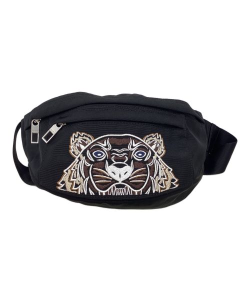 KENZO（ケンゾー）KENZO (ケンゾー) Kampus Tiger Bumbag ブラックの古着・服飾アイテム