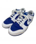 NIKEナイキ）の古着「Dunk Low Retro Racer Blue and White」｜ブルー×ホワイト